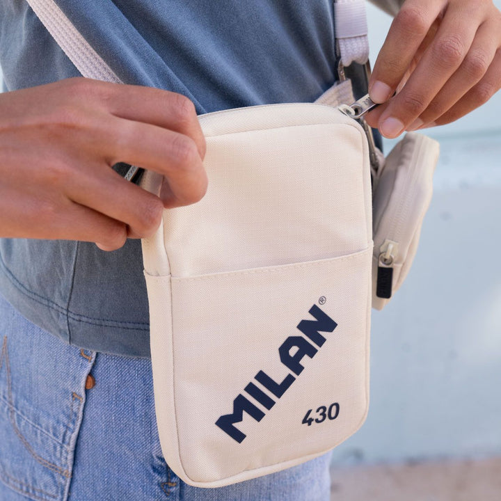 Bolso pequeño bandolera MILAN 430 since 1918, beige