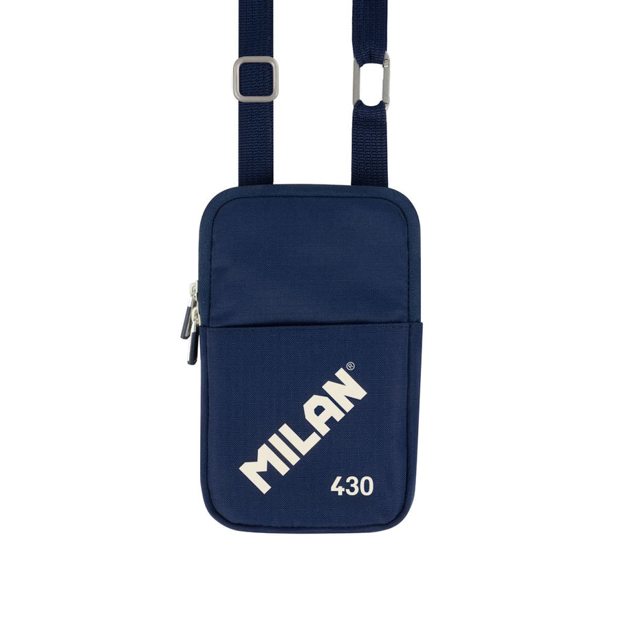Bolso pequeño bandolera MILAN 430 since 1918, azul