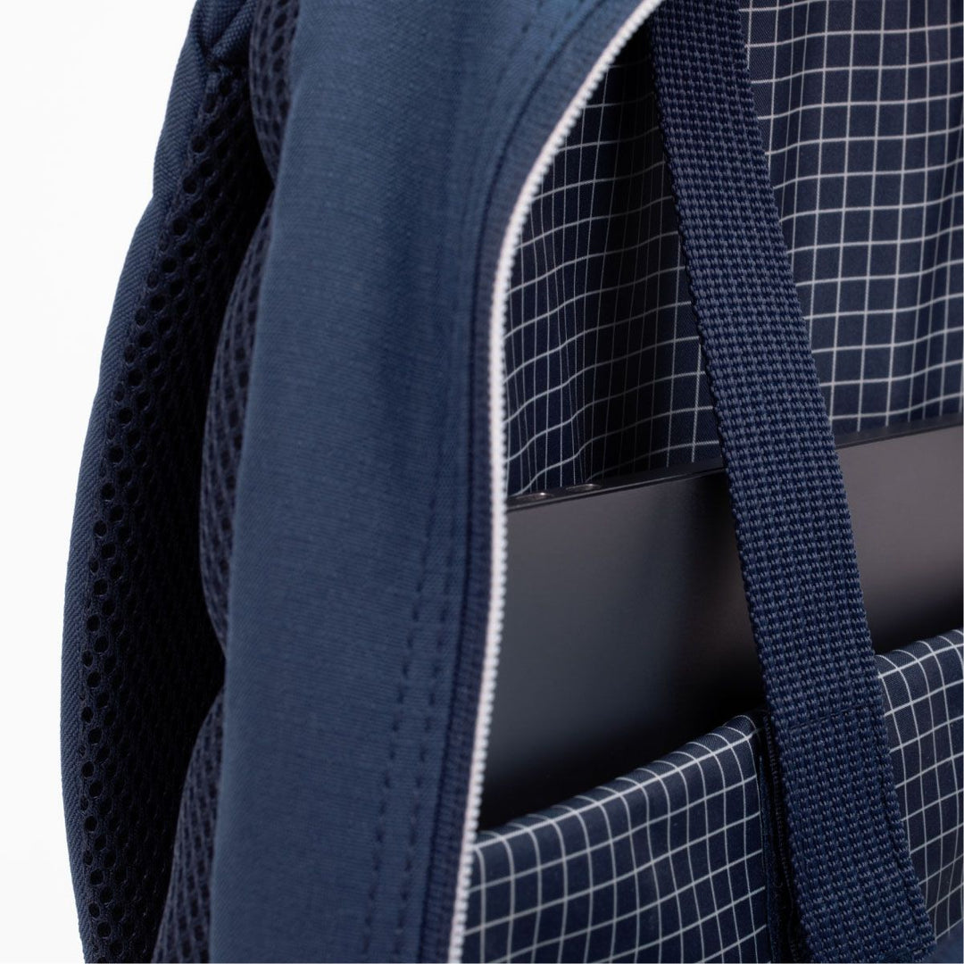 Mochila escolar 4 cremalleras (25 L) colección 430 since 1918, azul marino