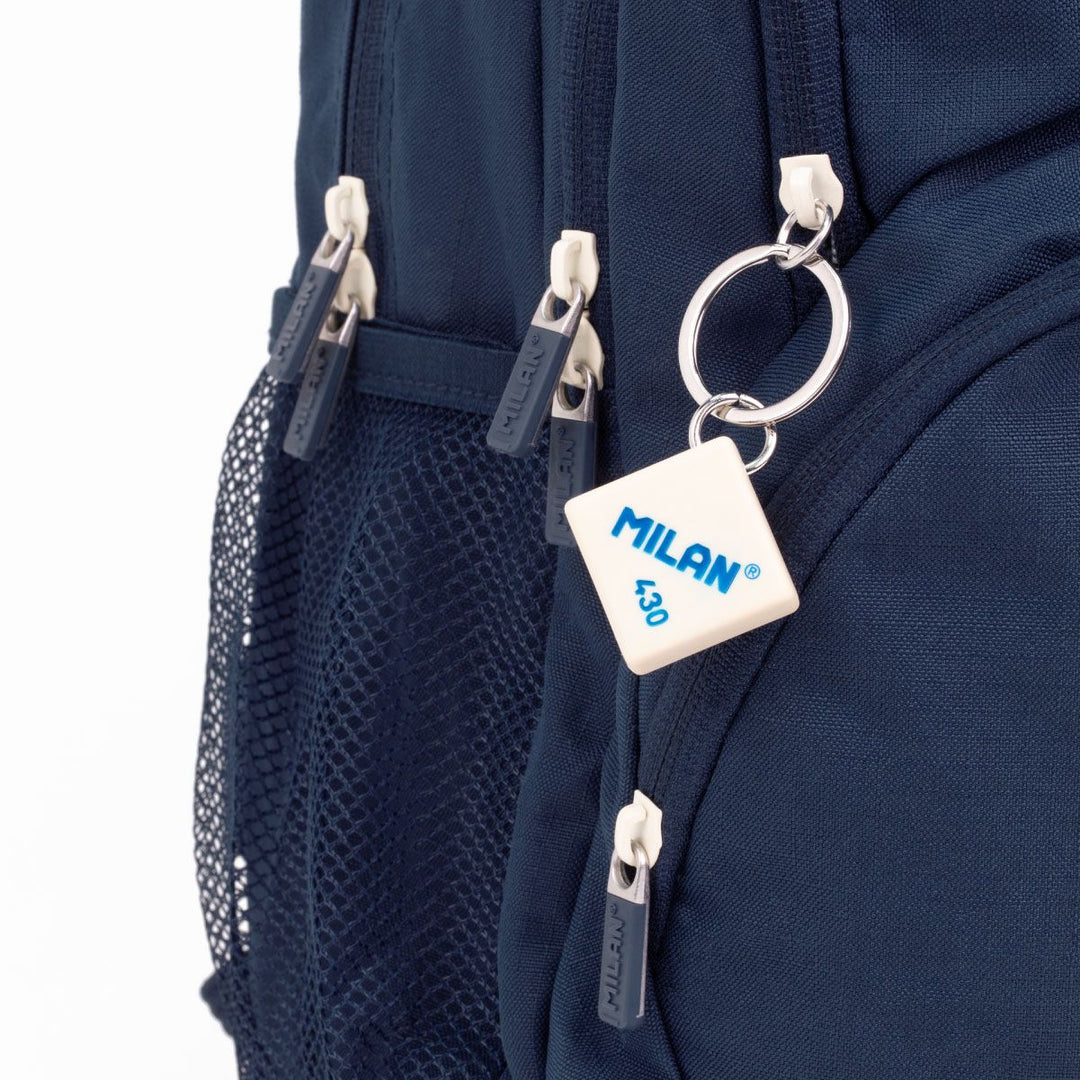 Mochila escolar 4 cremalleras (25 L) colección 430 since 1918, azul marino