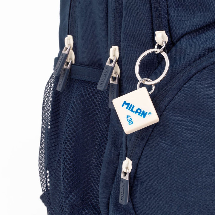 Mochila escolar 4 cremalleras (25 L) colección 430 since 1918, azul marino