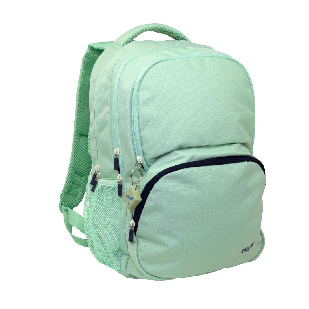 Mochila escolar 4 cremalleras (25 L) colección 430 since 1918, verde