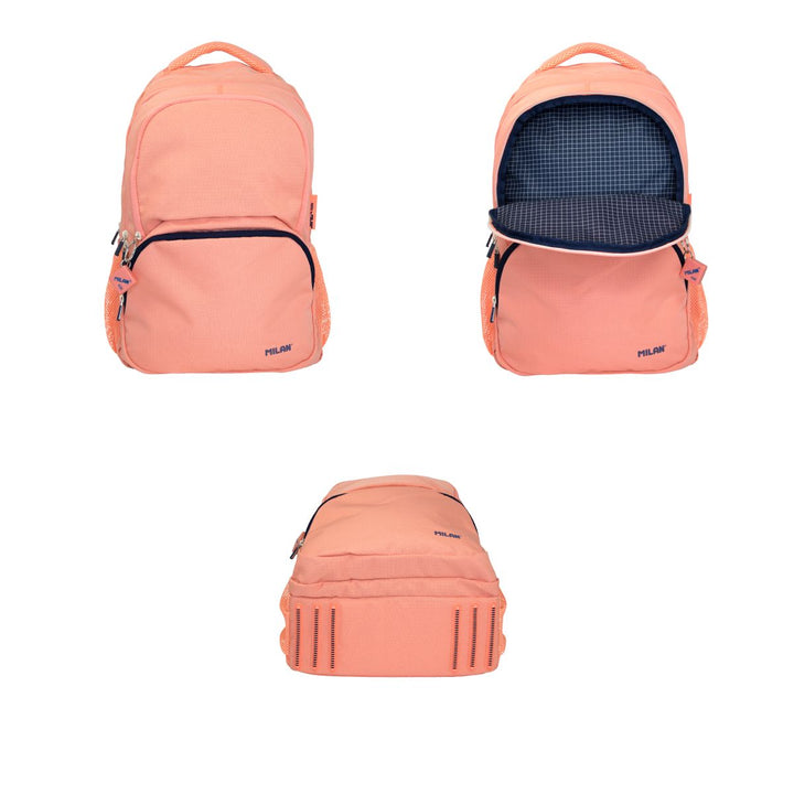 Mochila escolar 4 cremalleras (25 L) colección 430 since 1918, rosa