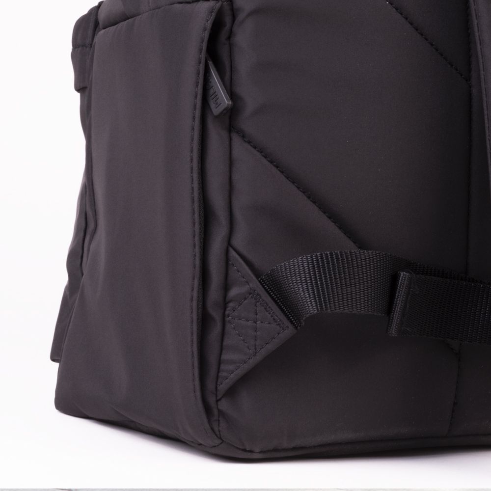 Mochila escolar clásica 2 cremalleras (22 L) serie Shadow, negro