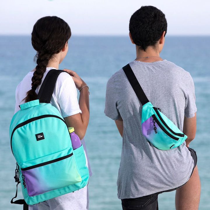 Mochila escolar clásica (22L) Sunset, turquesa