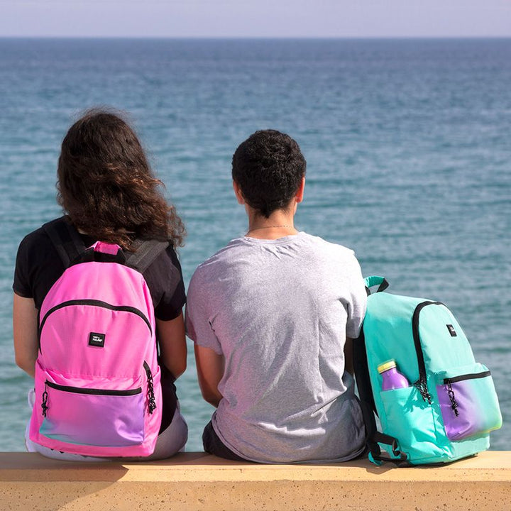 Mochila escolar clásica (22L) Sunset, rosa
