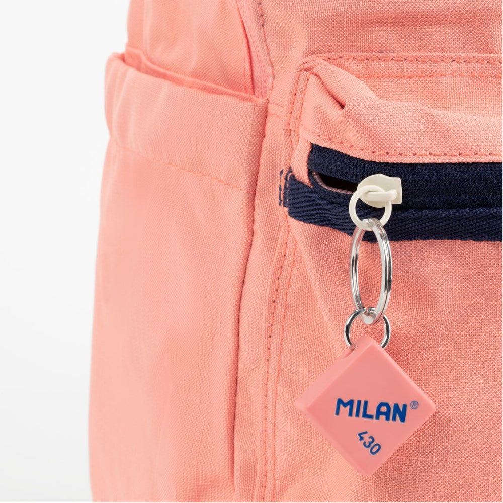 Mochila urbana clásica 2 cremalleras (22 L) colección 430 since 1918, rosa