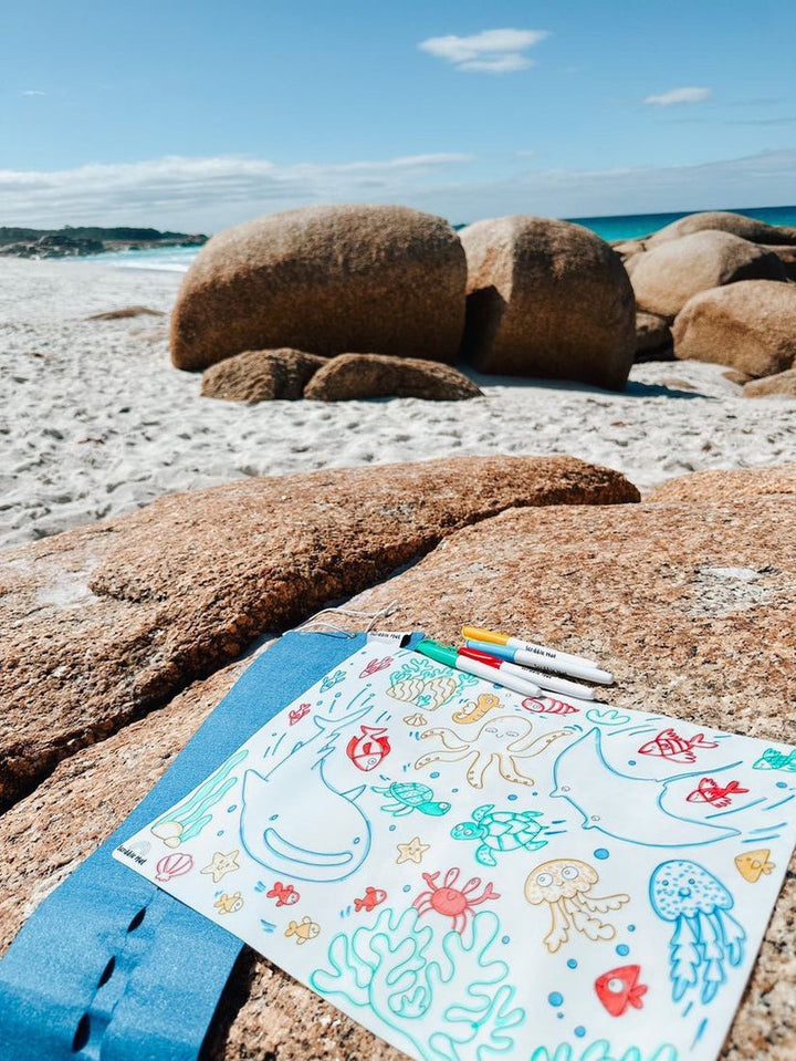 Scribble Mat "Bajo el Mar"