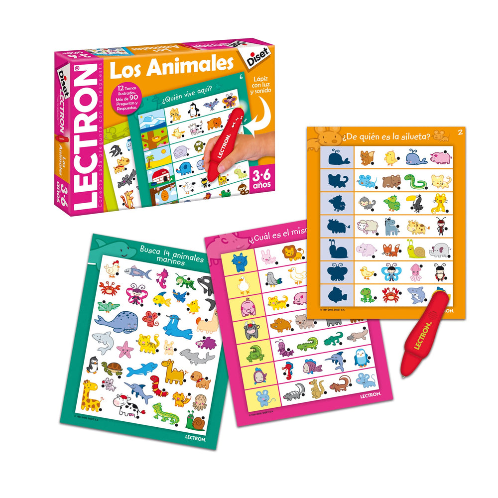 Lectrón lápiz : Los Animales