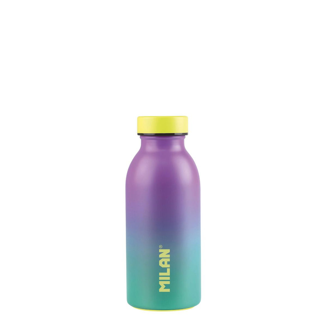 Botella isotérmica de acero inoxidable 0,35 L serie Sunset, turquesa