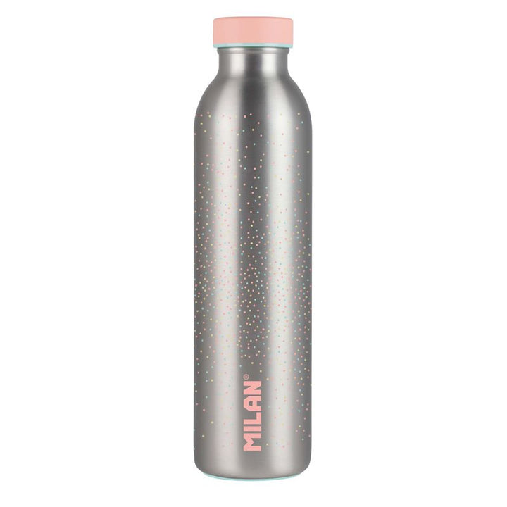 Botella isotérmica de acero inoxidable 0,59 L serie Silver, rosa