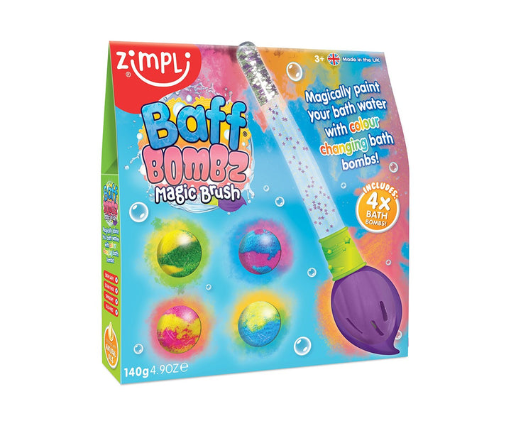 Pincel Mágico + 4 Bombas De Baño