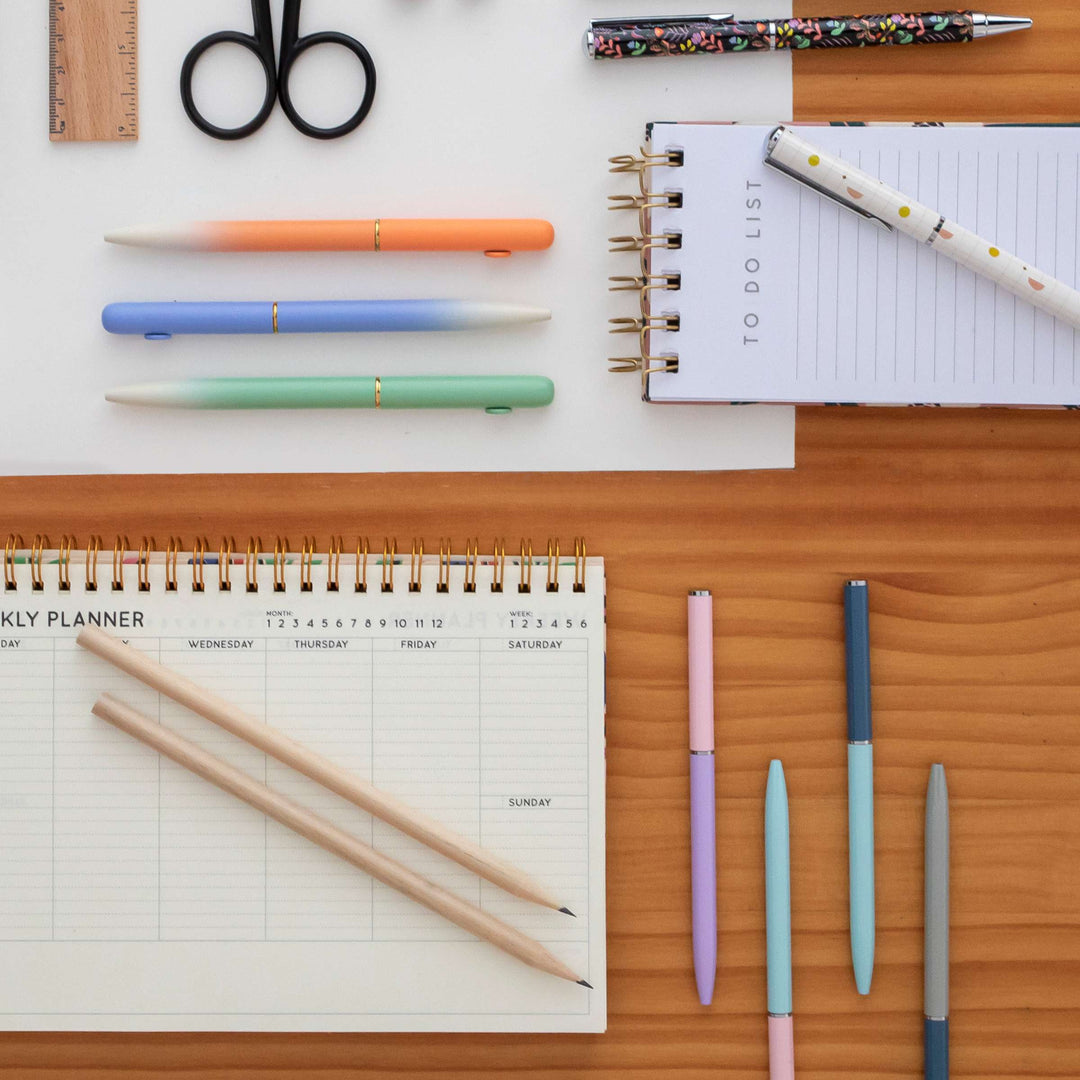 Bolígrafos degradados