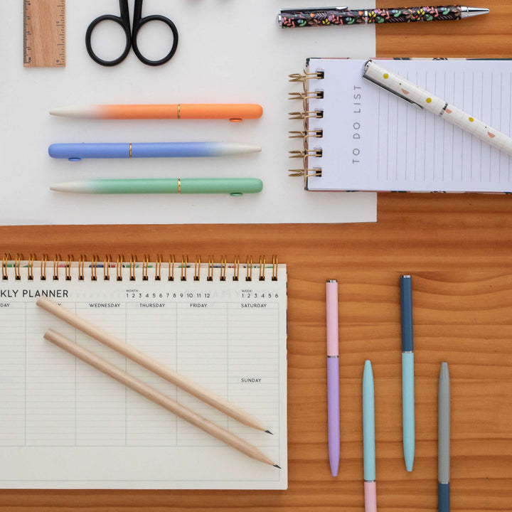 Bolígrafos degradados