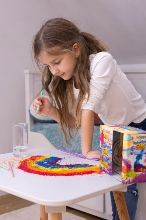 Conjunto Hydrophobic Sand 5 colores con acuario