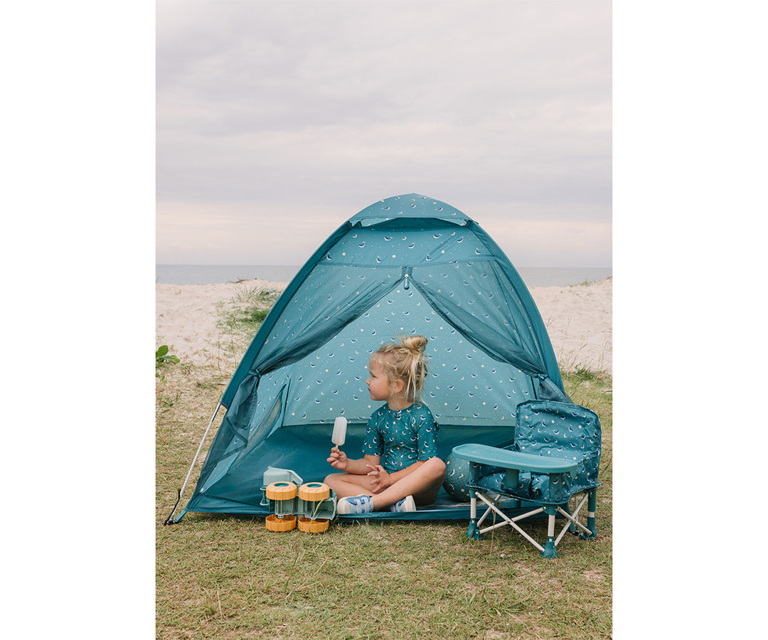 Set de juguetes de playa Whale Teal