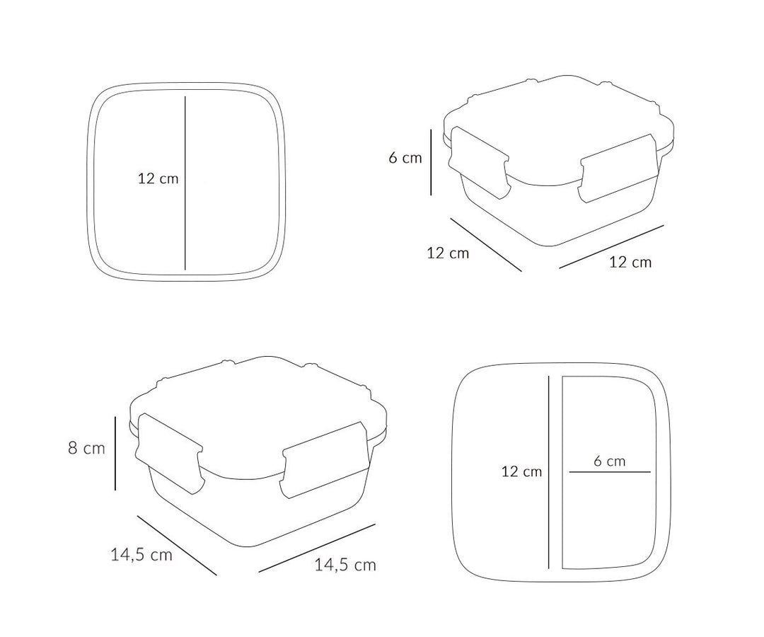 Caja Almuerzo Grande Mouse Fairies