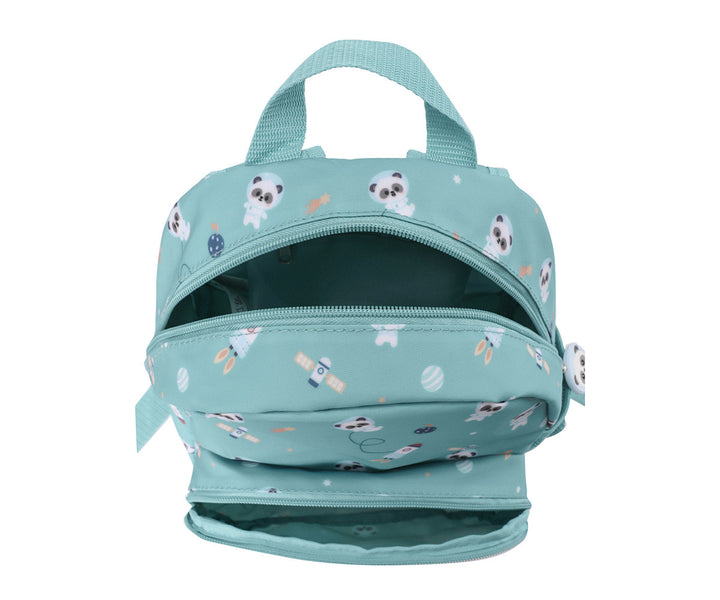 Mochila Infantil Pandas in Space Personalizable