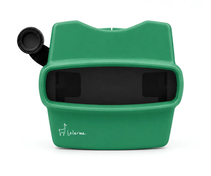 Visor 3D retro - Verde