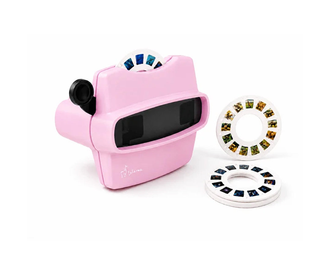 Visor 3D retro - Rosa
