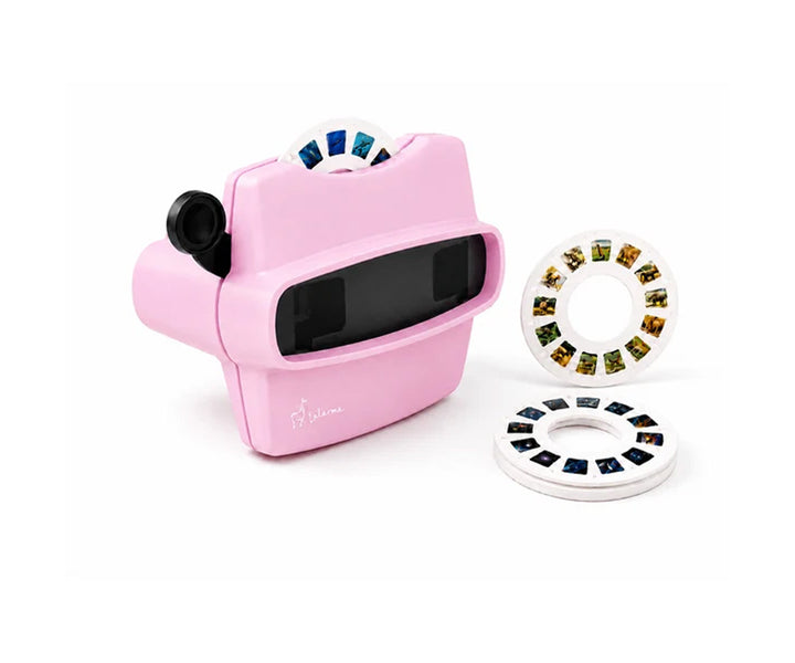 Visor 3D retro - Rosa