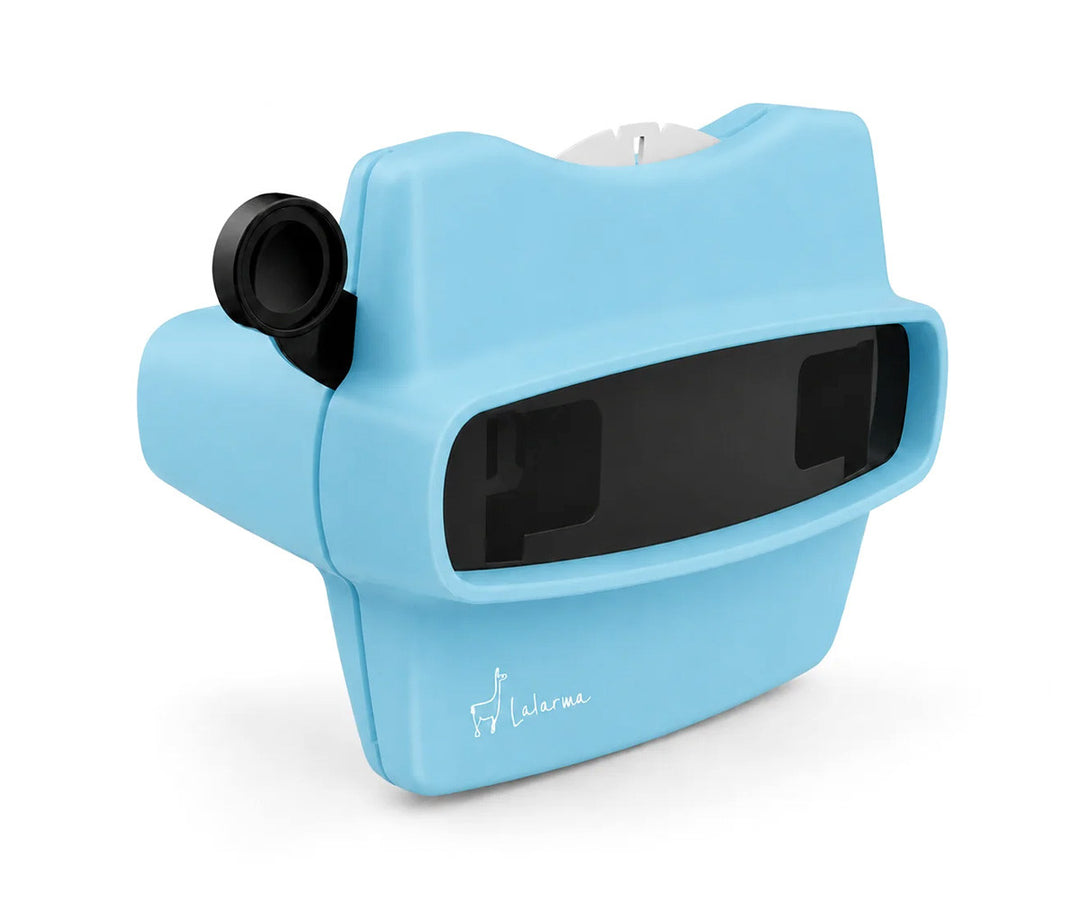 Visor 3D retro - Azul