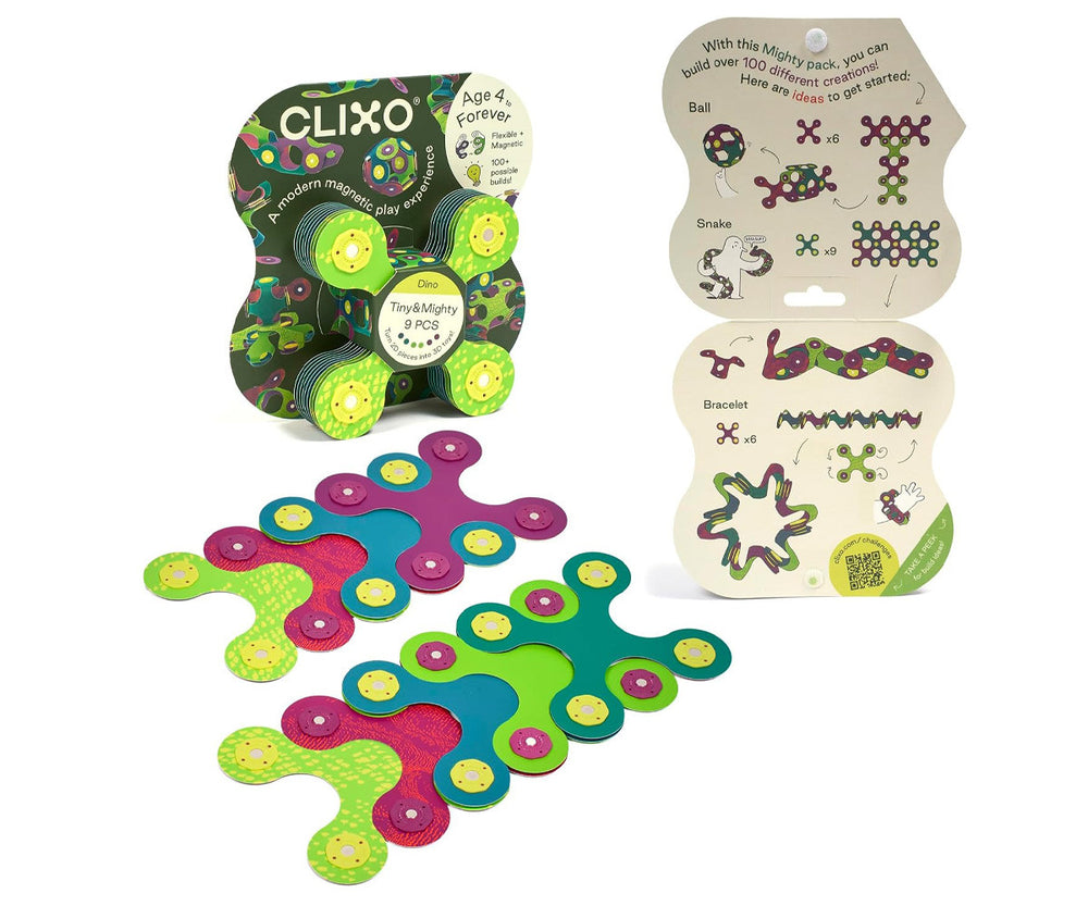 Clixo - Tiny & Mighty Dino Minipack