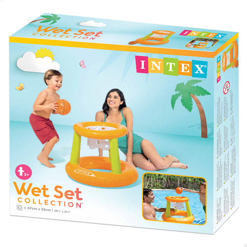 Juego basket hinchable 67x55 cm