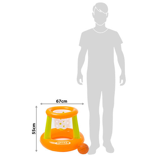 Juego basket hinchable 67x55 cm