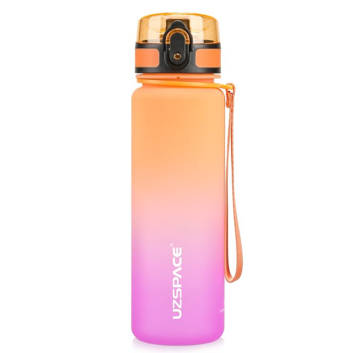 Botella tritan 500ml - Orange-Purple