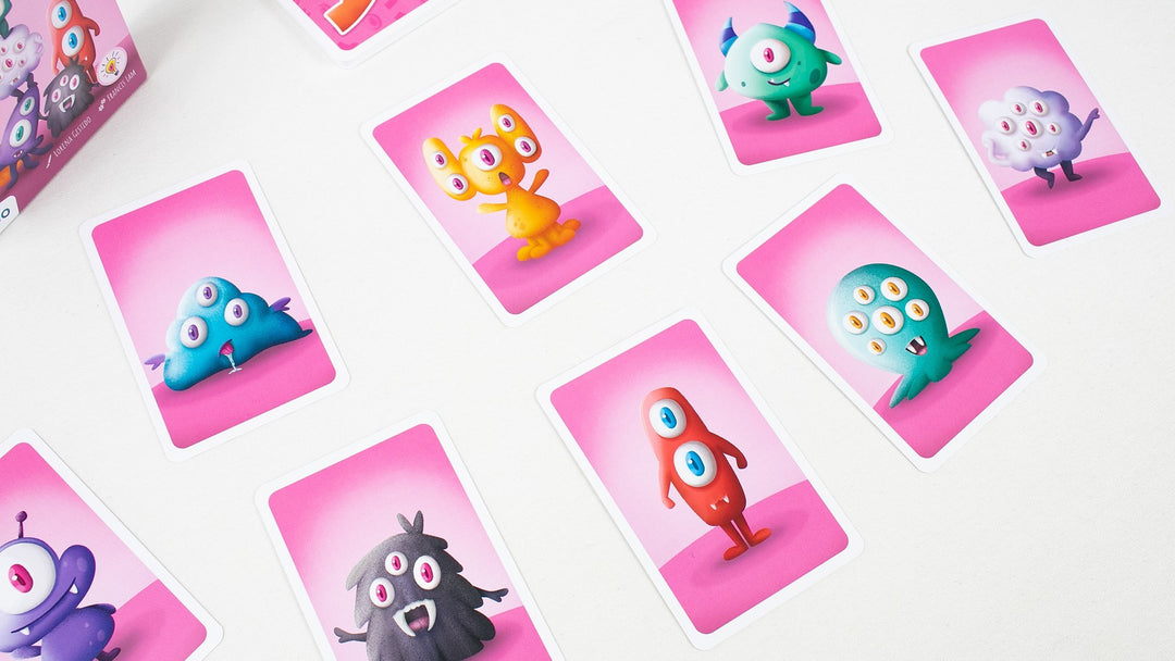 Ojo, mano, pata ¡Monstruos!