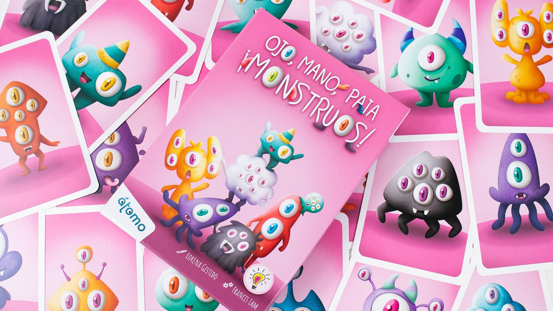 Ojo, mano, pata ¡Monstruos!