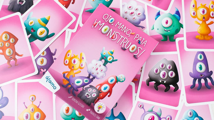 Ojo, mano, pata ¡Monstruos!