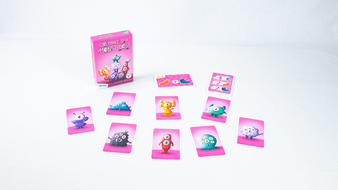 Ojo, mano, pata ¡Monstruos!
