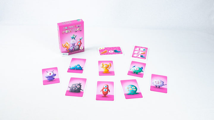Ojo, mano, pata ¡Monstruos!