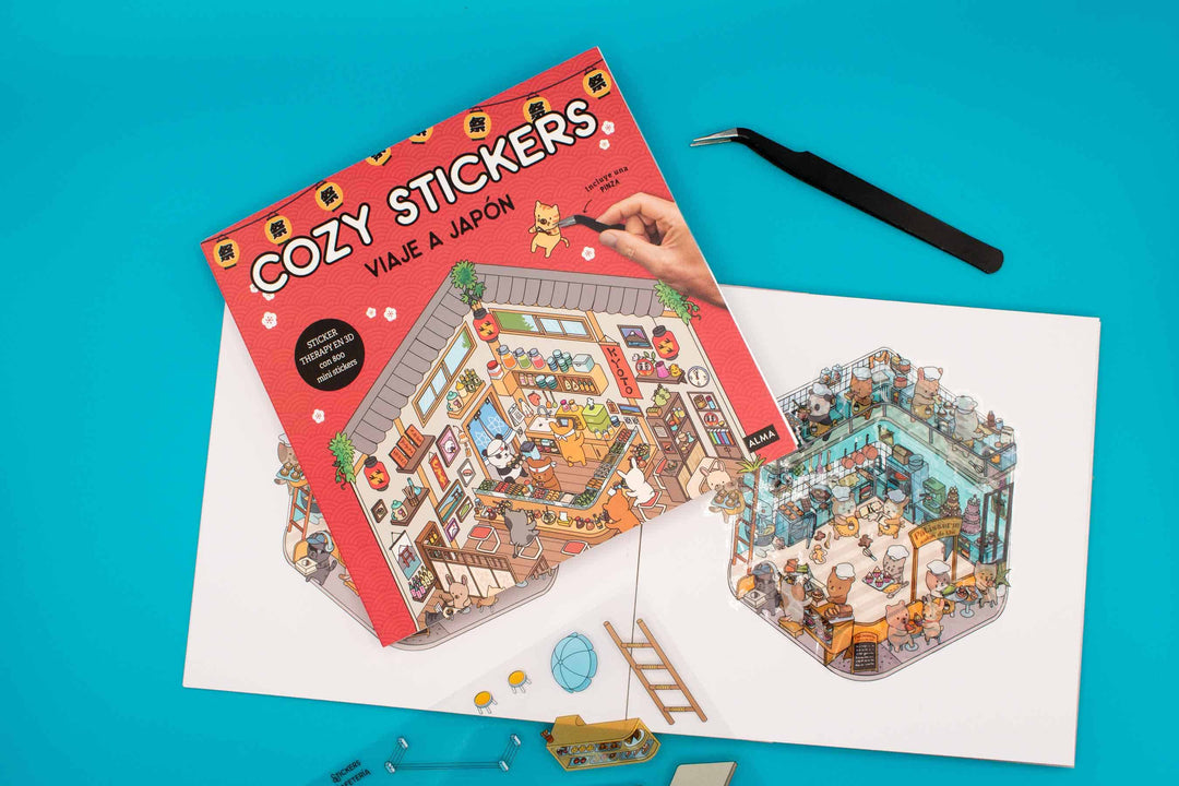 Cozy Stickers - Viaje a Japón