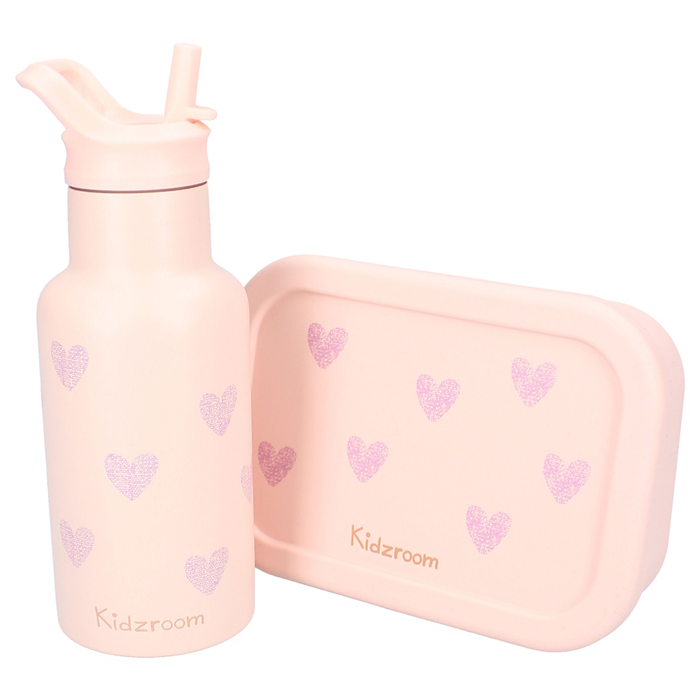 Fiambrera Corazones - Pink