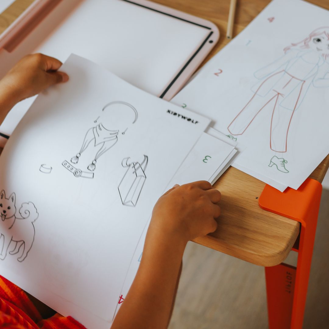 Kidydraw-Pro color rosa