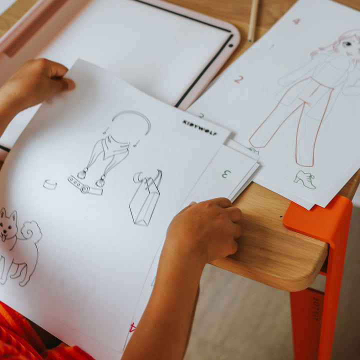 Kidydraw-Pro color rosa