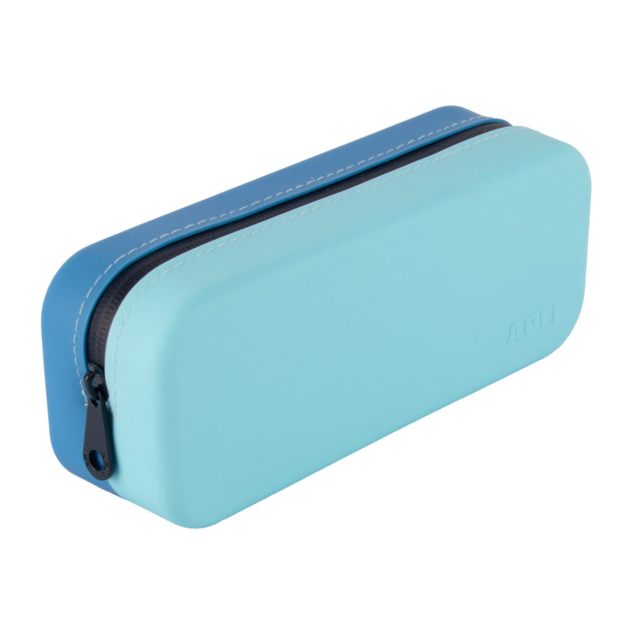 Estuche de silicona bicolor Bright Azul - Azul claro