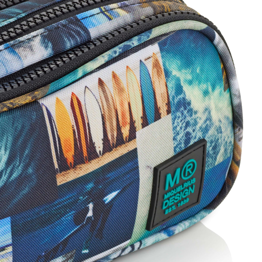 Portatodo Triple Con Asa Recicl.Surfing
