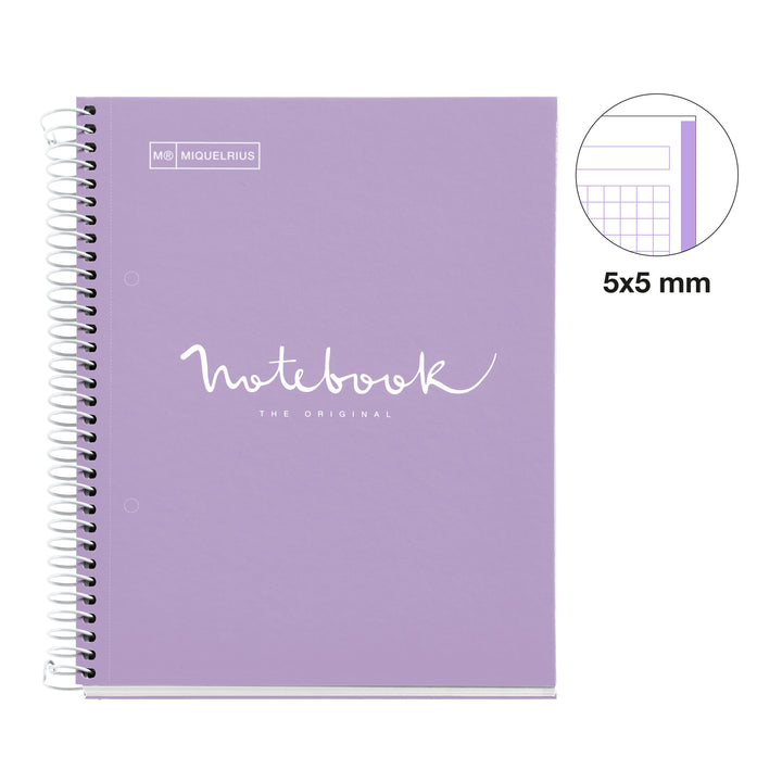 Cuaderno NB1 A5 80 CLA 90G Emotions Lavanda