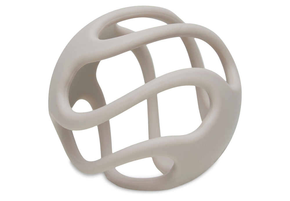 Bola de dentición Silicona Ø 9,5cm Nougat