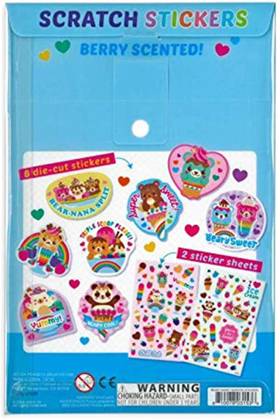 Pegatinas con aroma - Beary Sweet - Scented Scratch Stickers