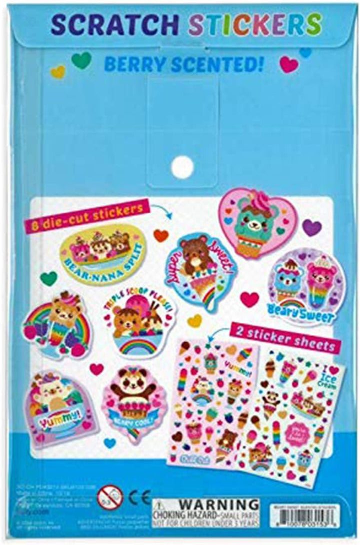 Pegatinas con aroma - Beary Sweet - Scented Scratch Stickers
