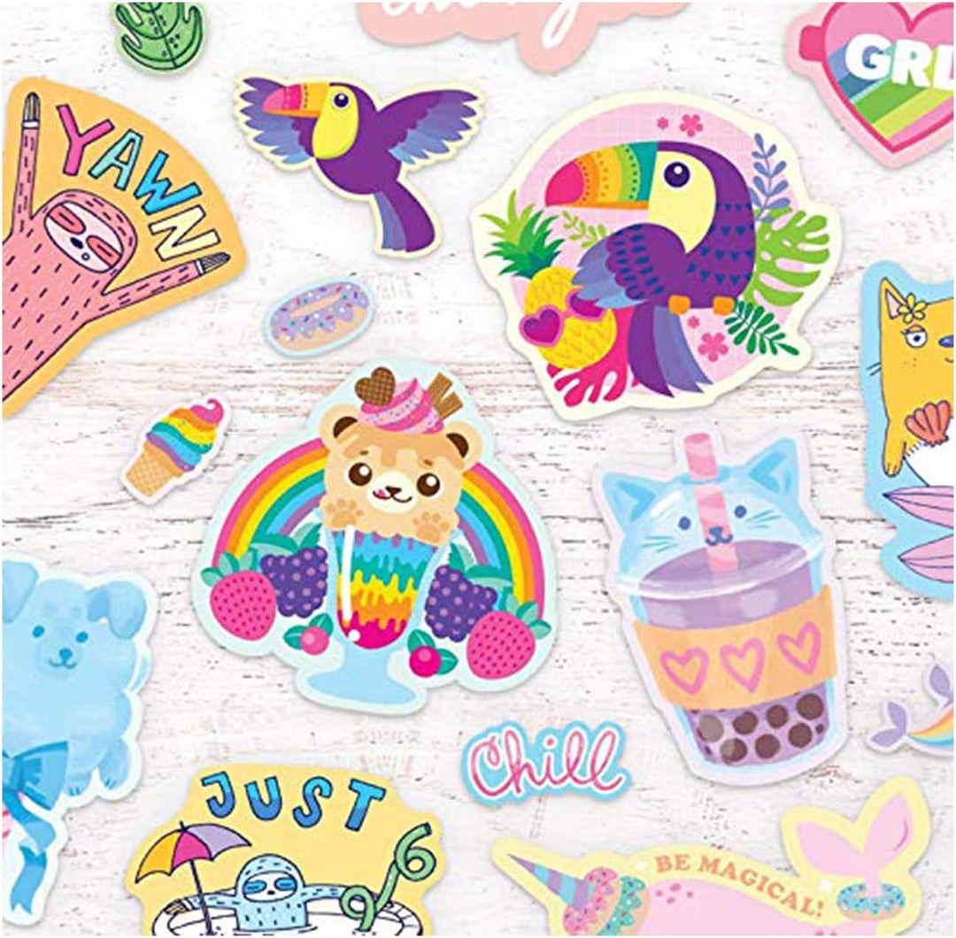 Pegatinas con aroma - Cat Café - Scented Scratch Stickers