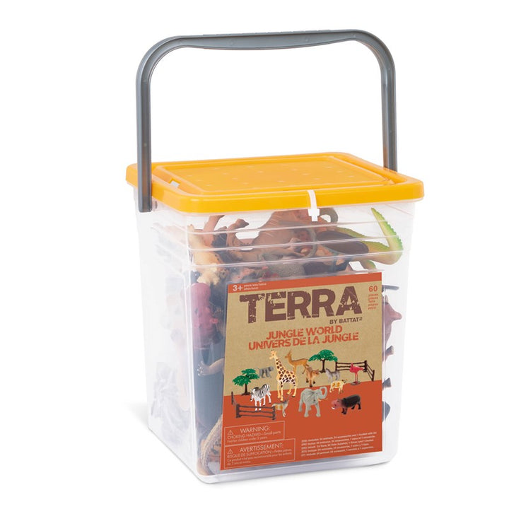 Terra Cubo amarillo Jungla 60 piezas