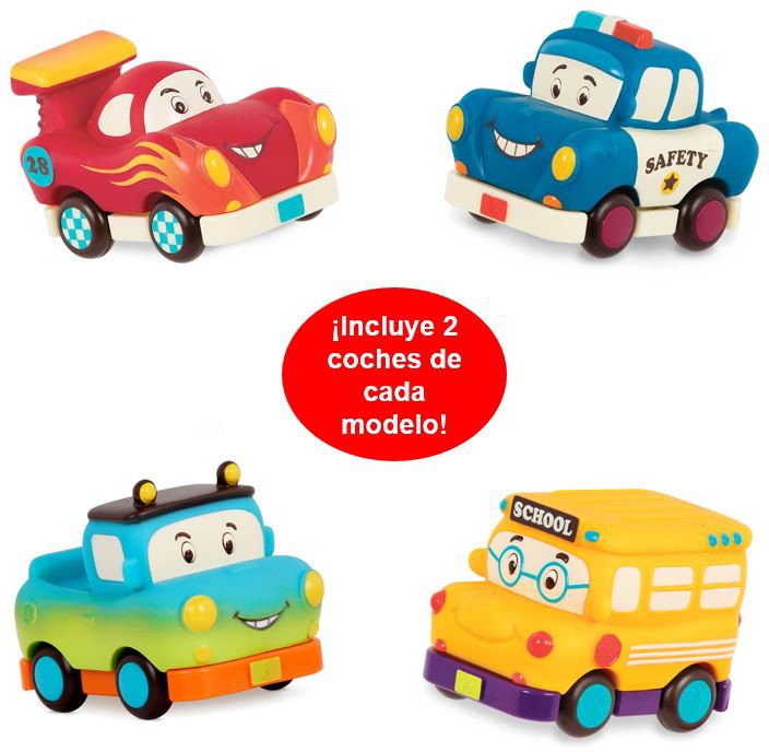Mini cars retroficción bebés