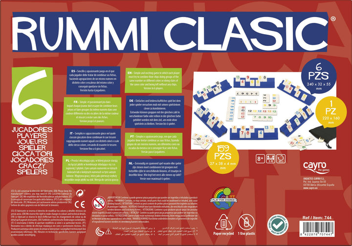 Rummi Clasic 6 jugadores
