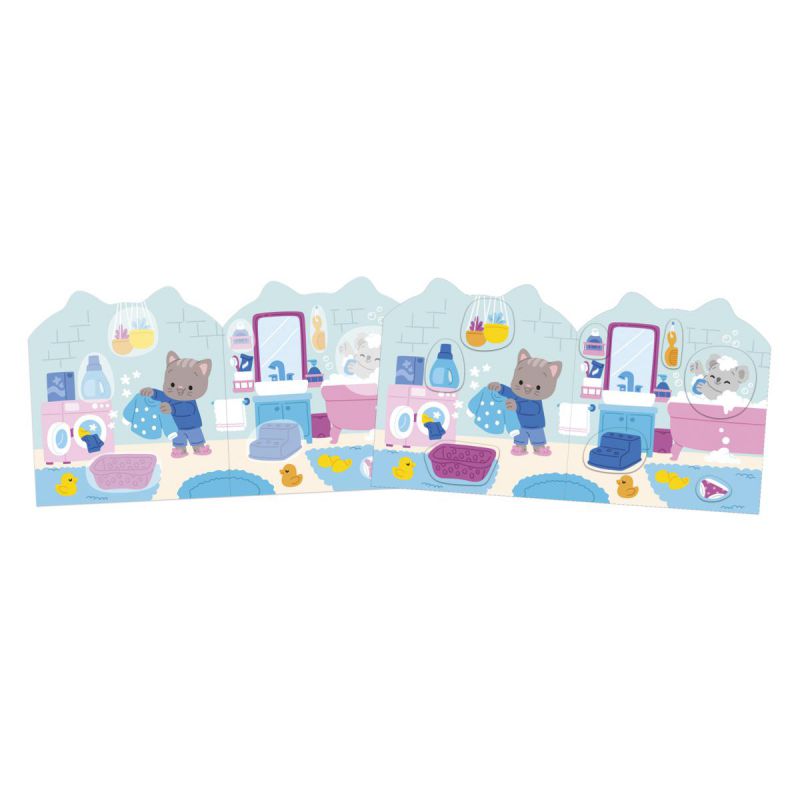 Cuaderno de pegatinas - La casa